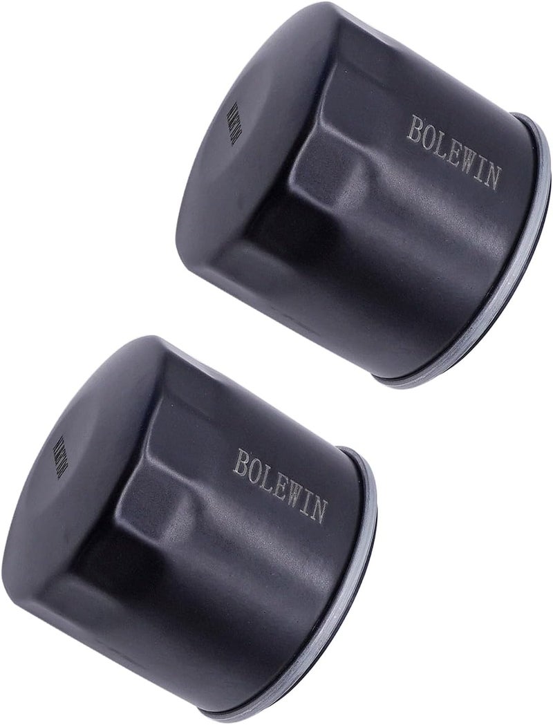 BOLEWIN Mower Oil Filter 136-7848 120-4276 126-5234 127-9222 for Toro V-Twin Engine Timecutter Zero Turn Mower 2 PCS - Image 1